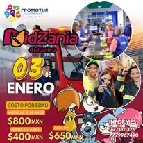 Promoción de viaje a KidZania Cuicuilco