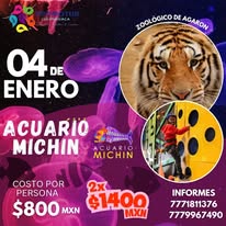 Tour Acuario Michin y Zoológico de Aragón