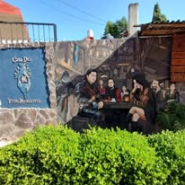 Mural temático en uno de los destinos turísticos